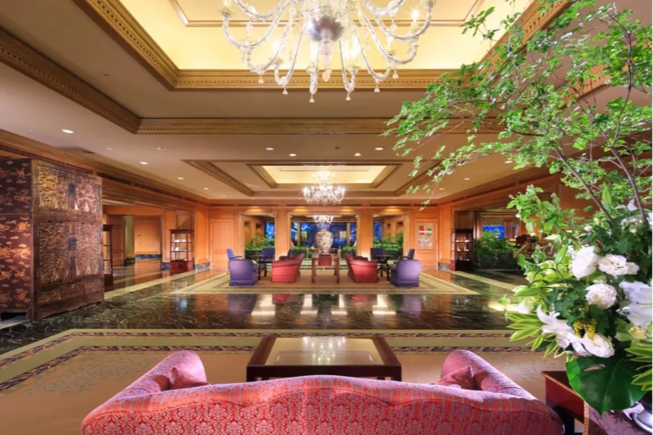 ▲ホテル椿山荘東京「ロビー」