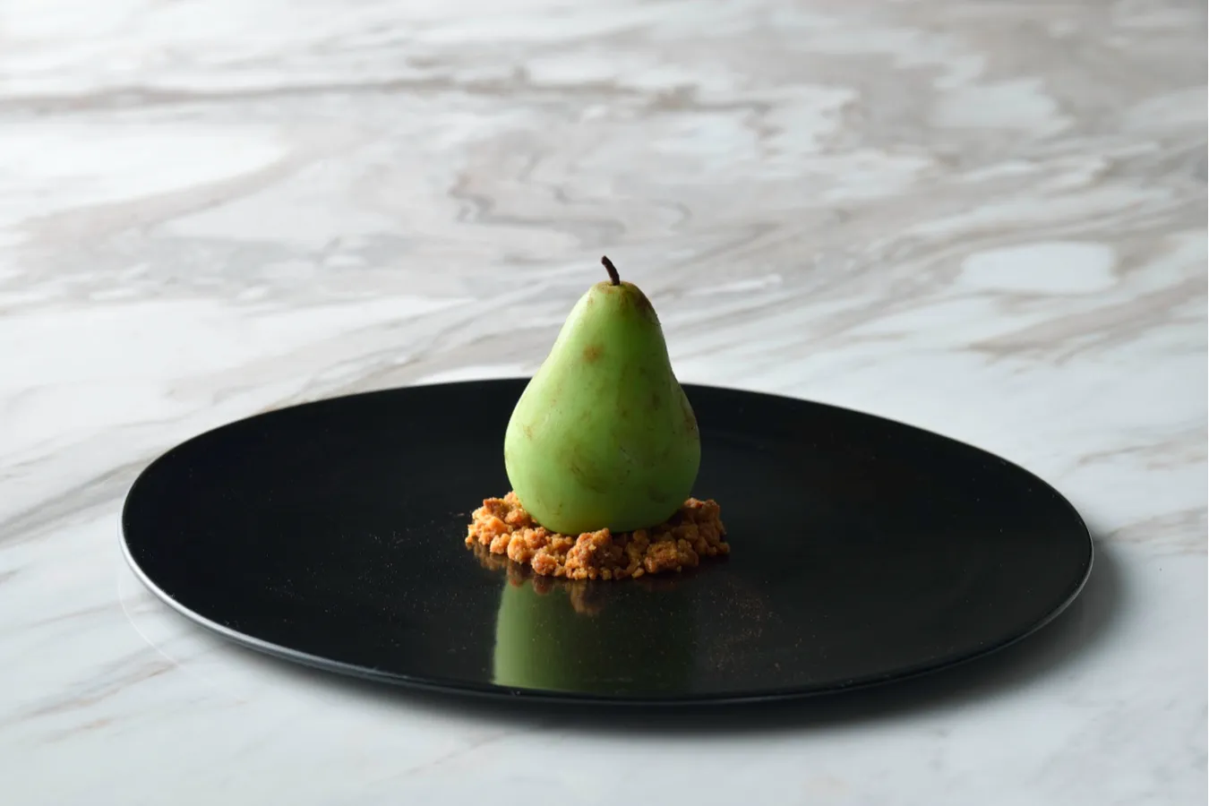 ▲「洋梨のトロンプ・ルイユ」