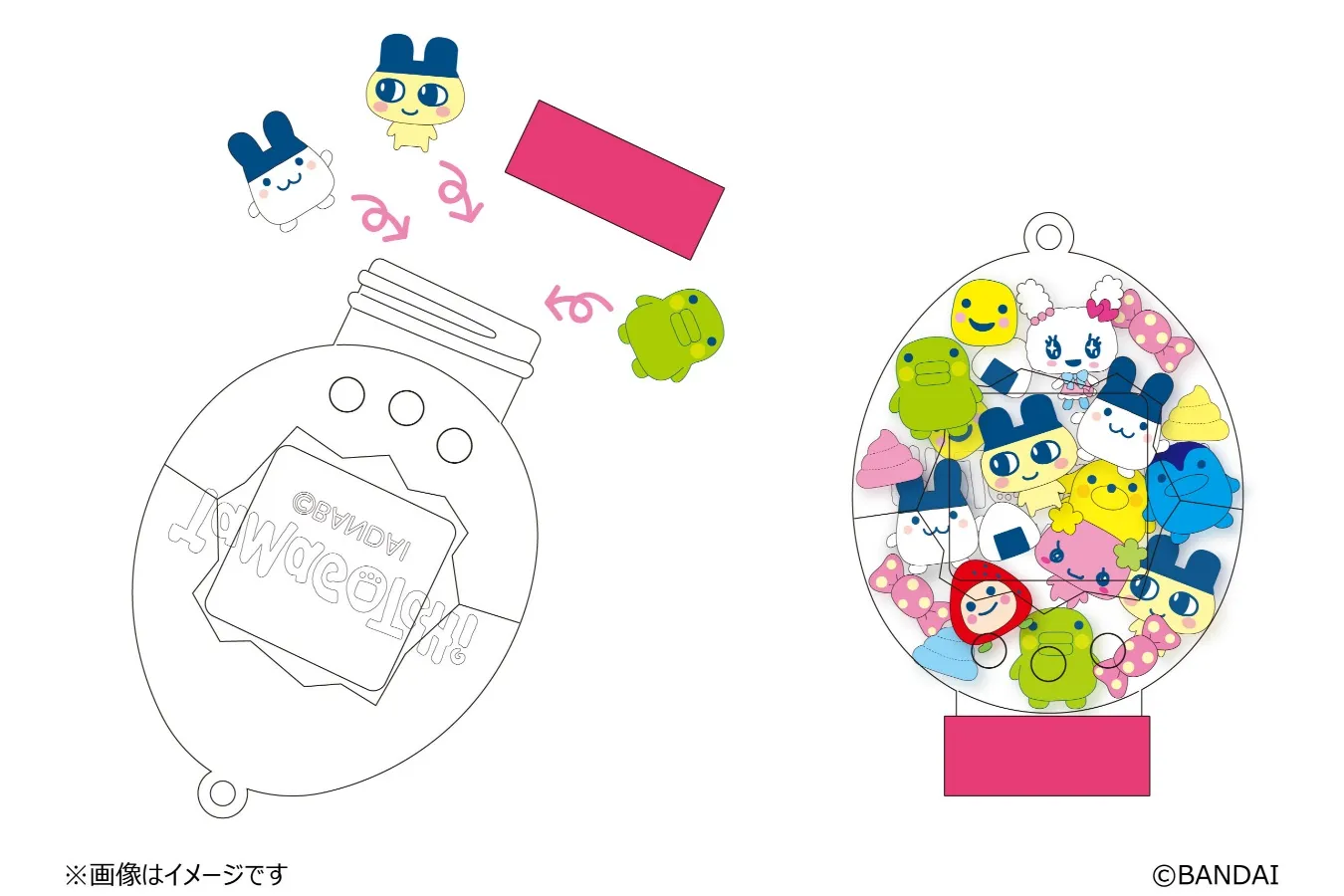 工場”をテーマにした体験型ショップ「たまごっち ふぁくとり～！」原宿