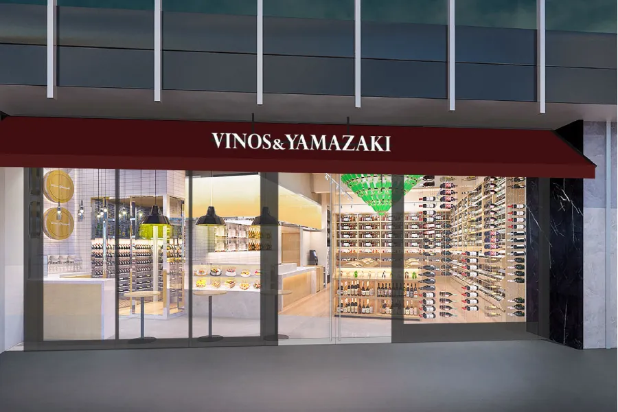 ワインと日本酒の専門店 「ヴィノスやまざき銀座店」オープン