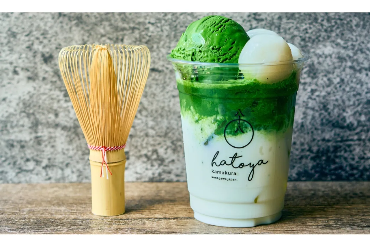 ▲「抹茶ラテ参＋抹茶アイス参」