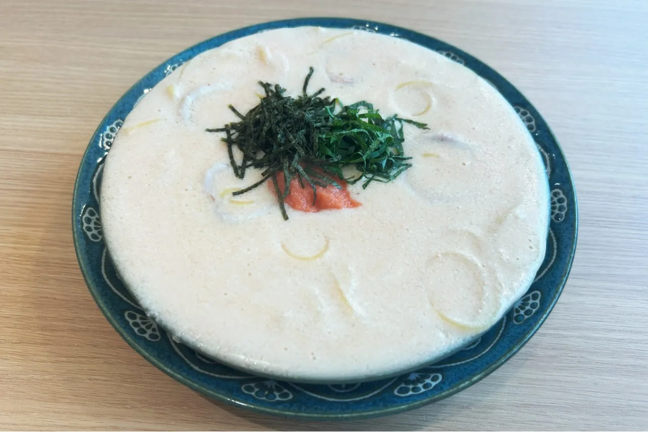 ▲「明太子とイカのクリームソース」（撮影：レッツエンジョイ東京編集部）