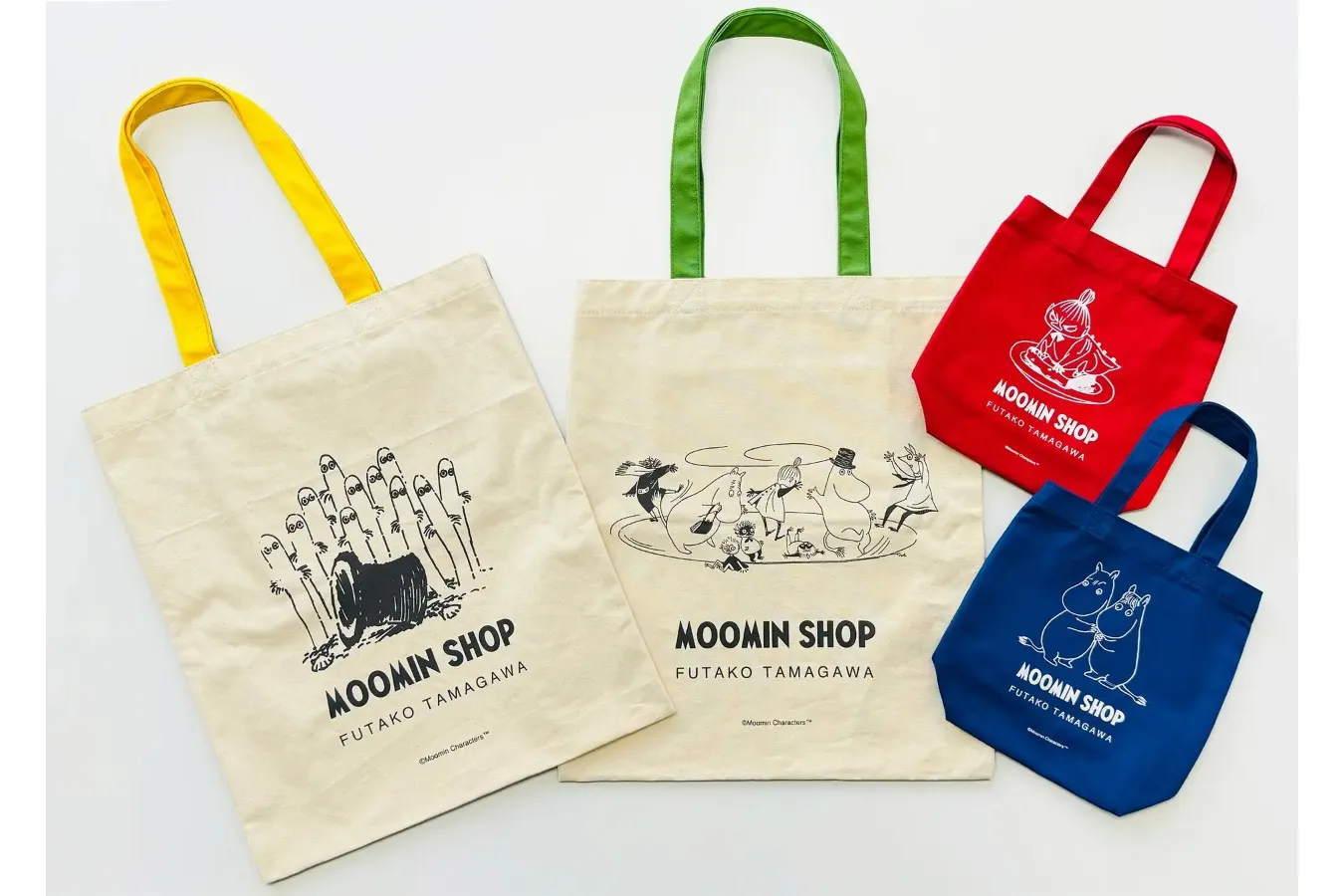 ▲二子玉川店限定「オリジナルトートバッグ」©Moomin Characters™