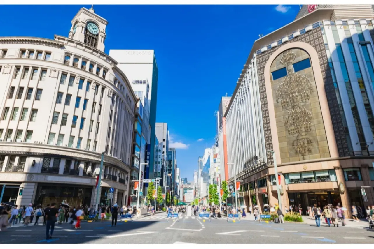 銀座駅の“ヒビ活”スポット_3916840