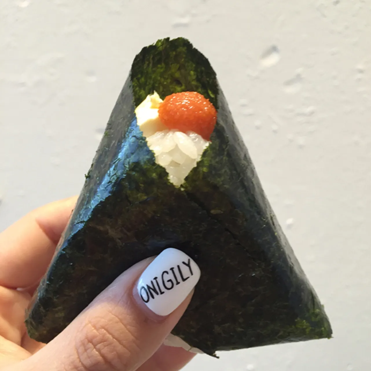 ▲「明太クリーム」（テイクアウト230円、イートイン226円）