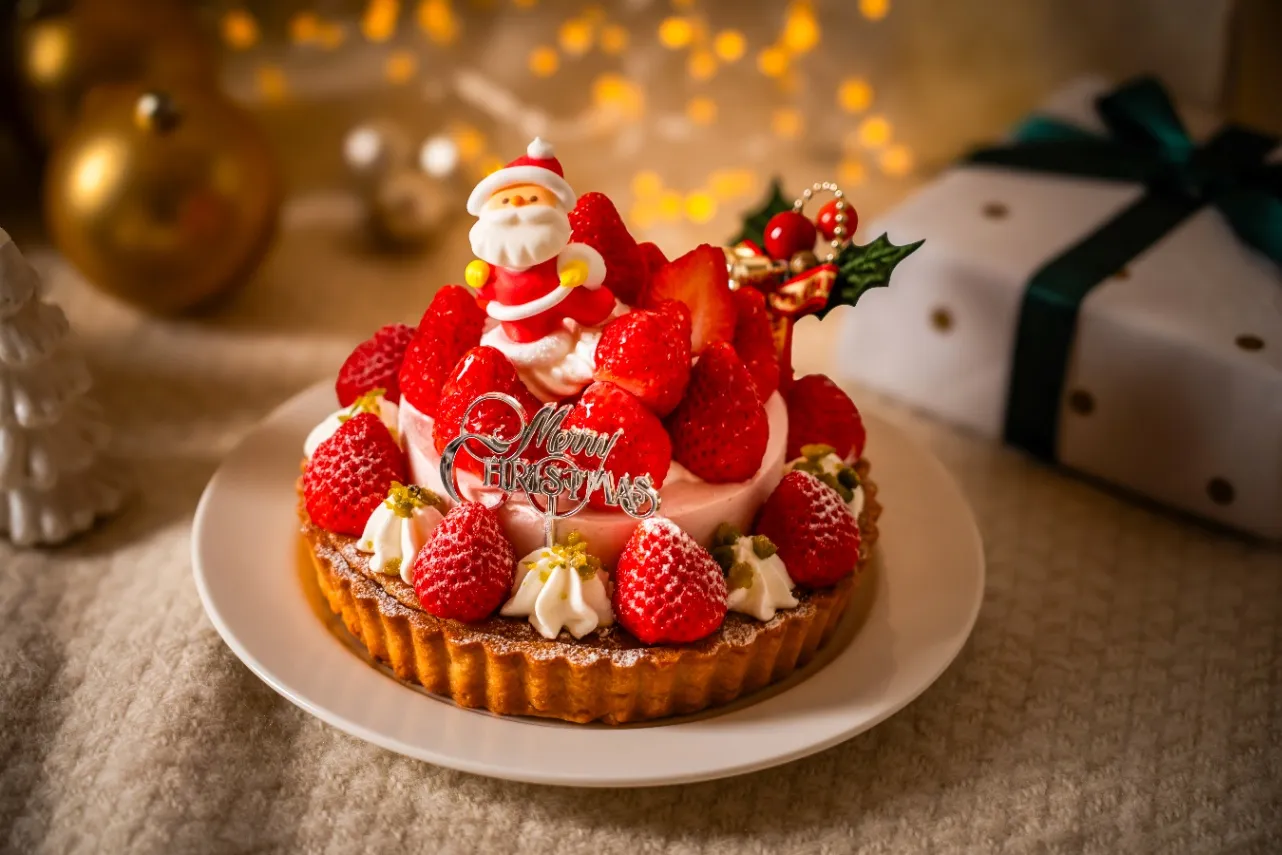 ▲「クリスマスいちごムースタルト」