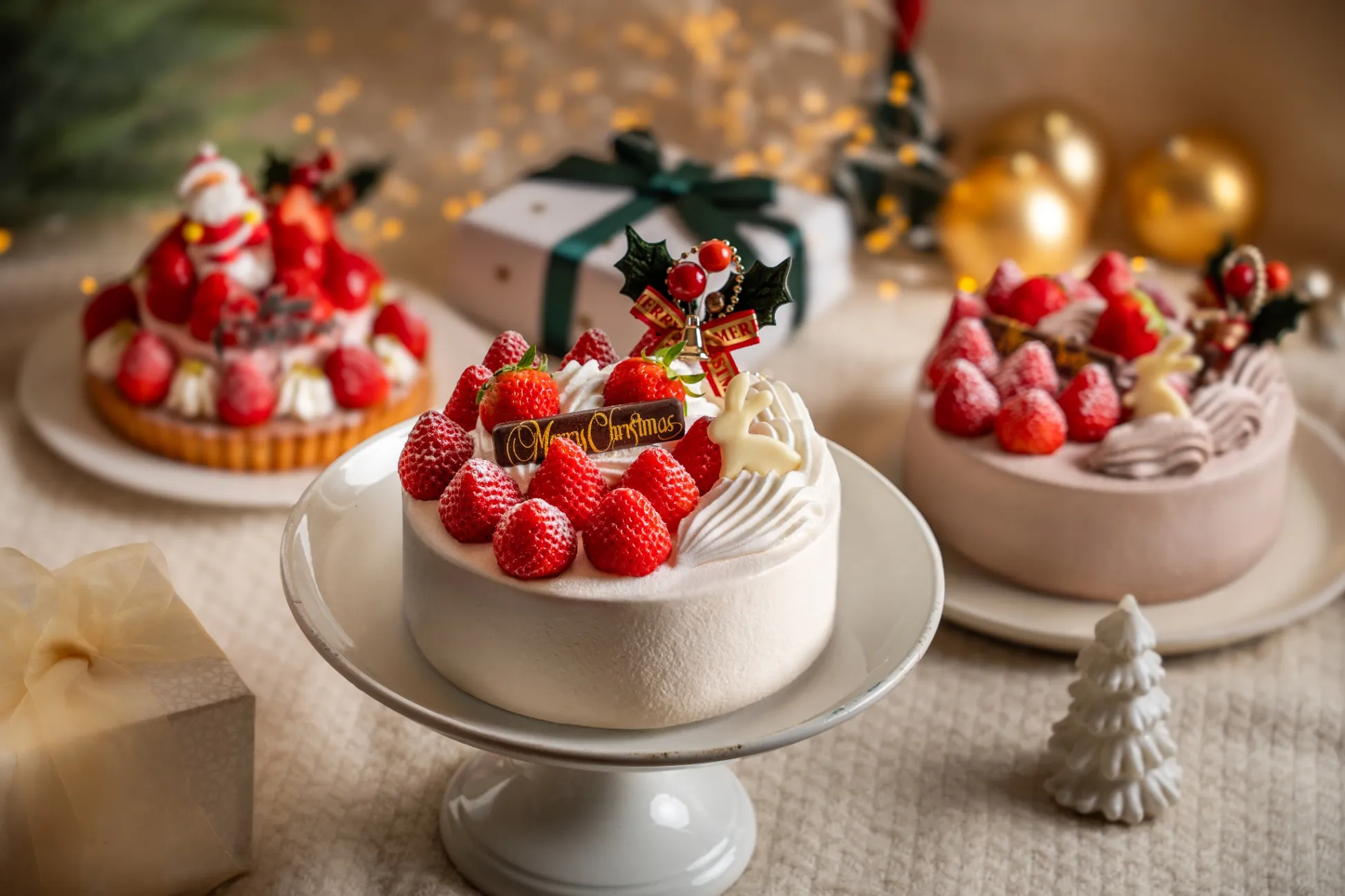 クリスマスを彩る3種類のケーキが登場！いちごスイーツ専門店「いちび