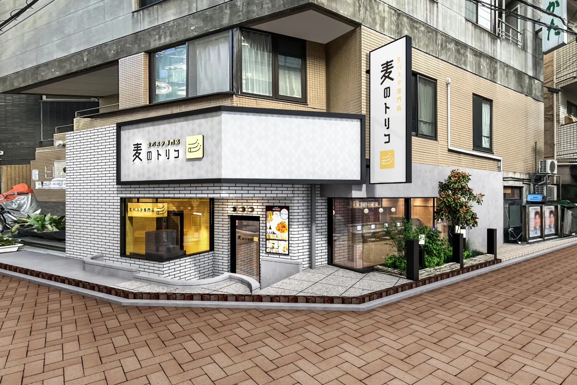 松屋フーズから新業態「生パスタ専門店」が誕生！つるモチ食感の麺と5種のソースを展開