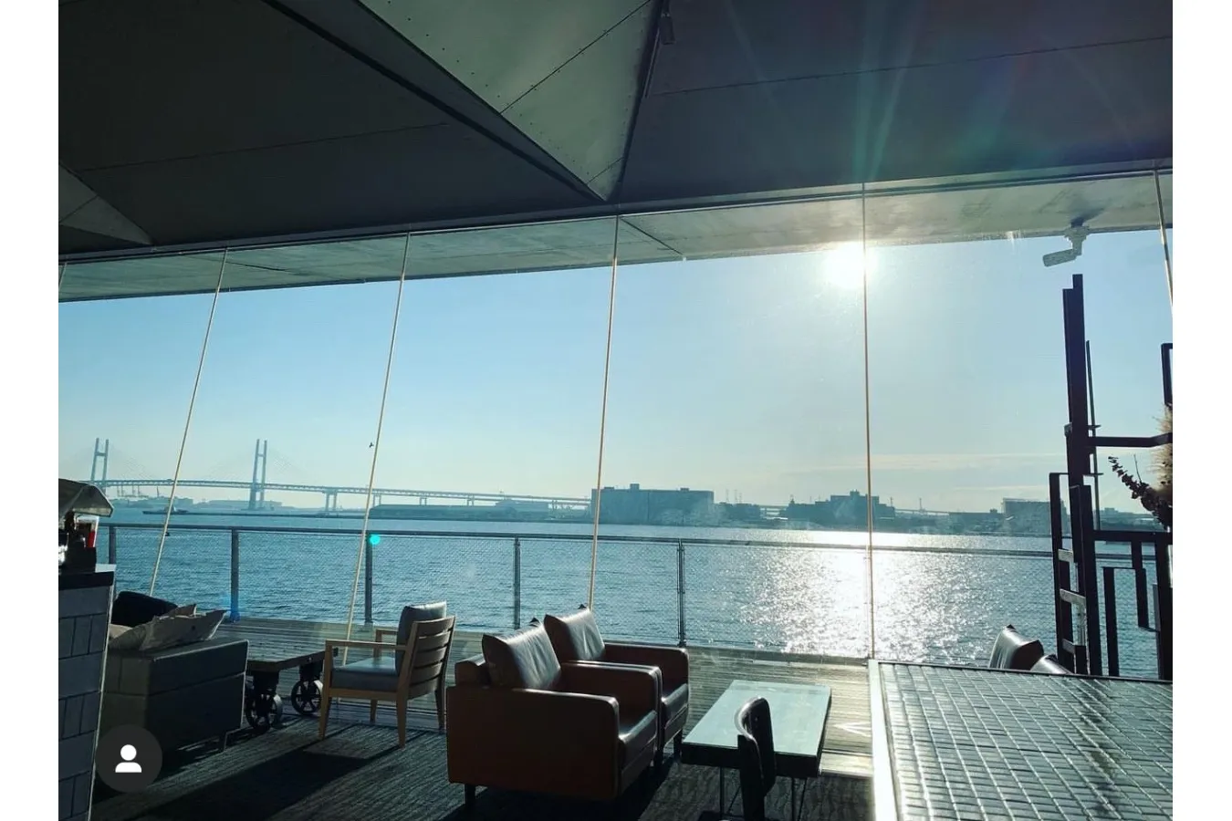 ▲「cafe&dinnig blue terminal」