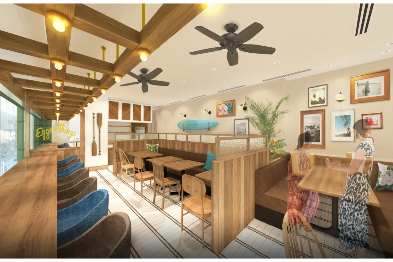 ▲「Eggs ’n Things 六本木ヒルズ店」