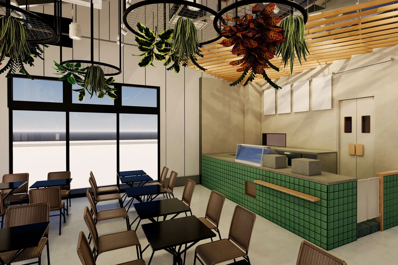 ▲もったいないにフォーカスした「THE OPEN CAFE」
