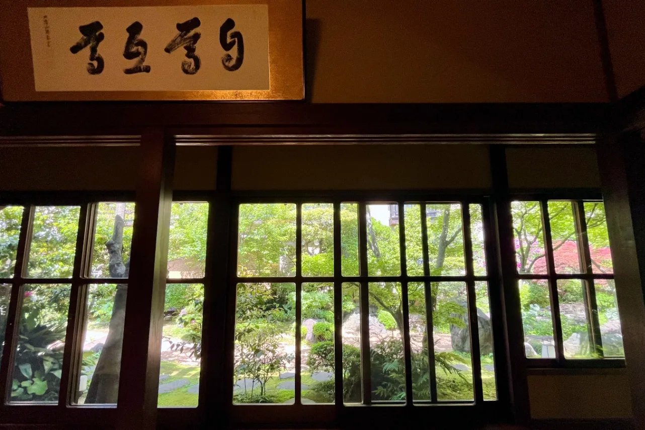 ▲食事処「柿天舎」