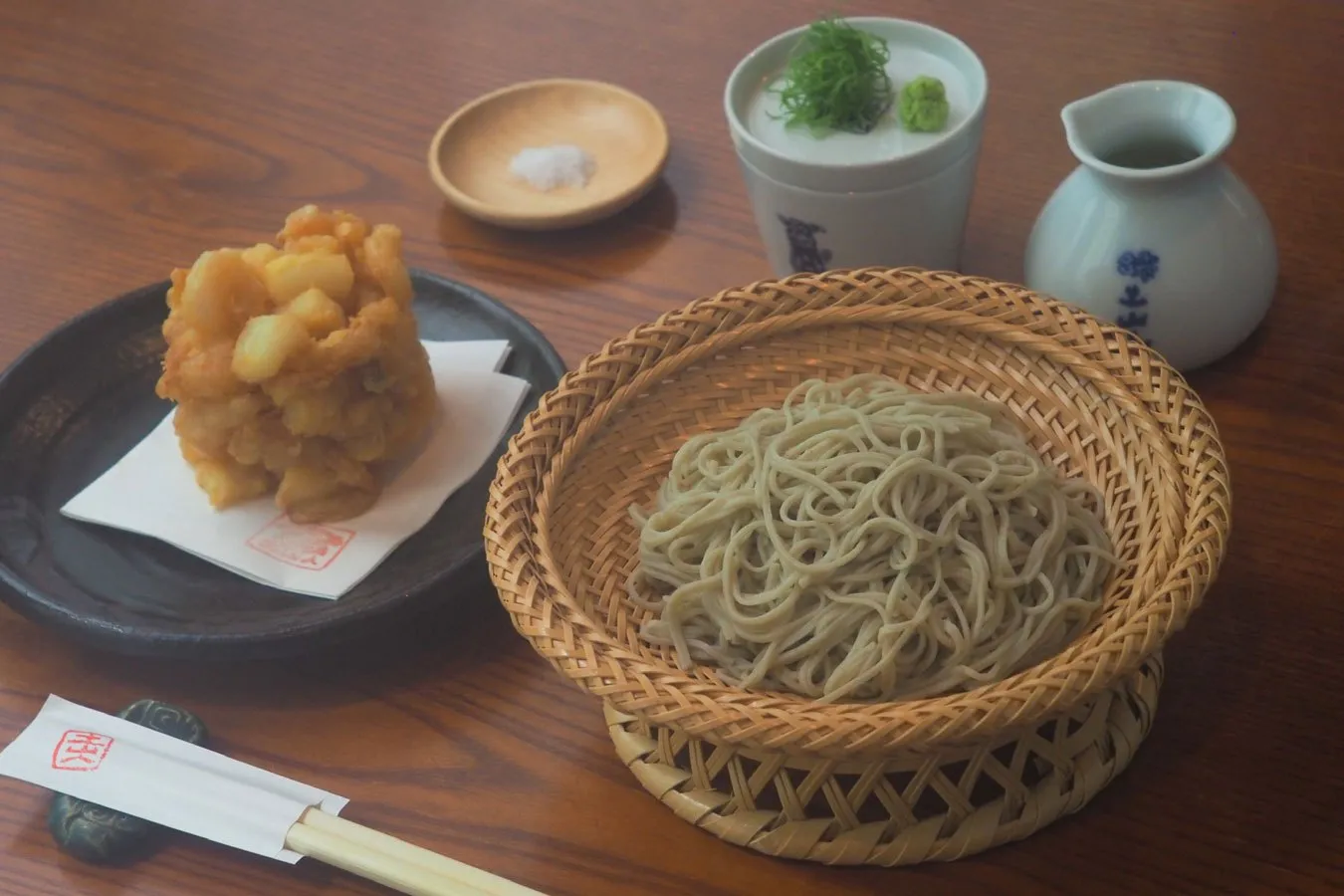 ▲「かきあげせいろ」（2,000円）写真提供：東京 土山人