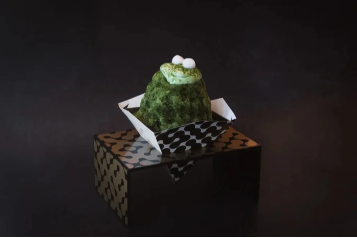 ▲「抹茶（ヴィーガンメニュー）」