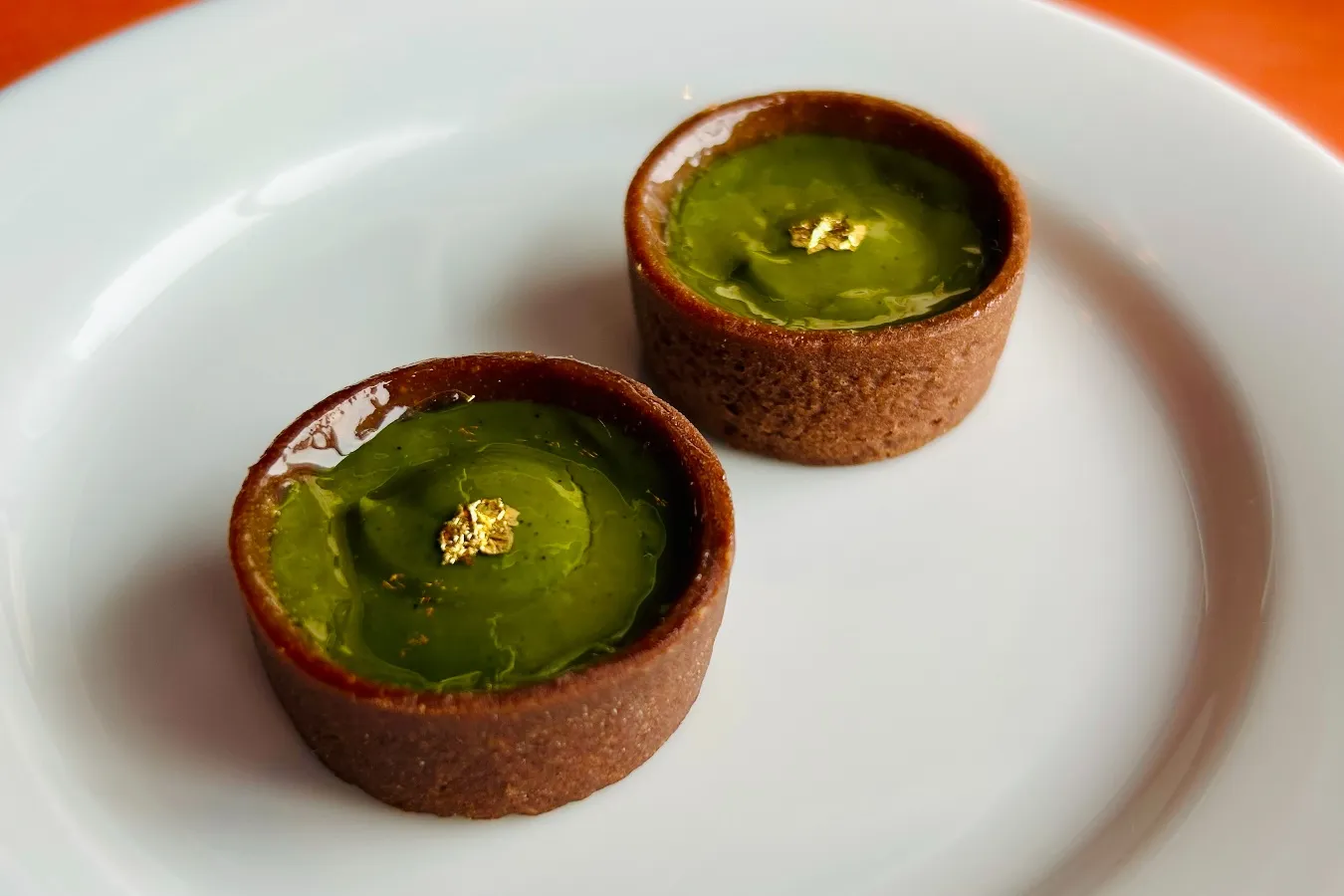 ▲「抹茶のフラン」