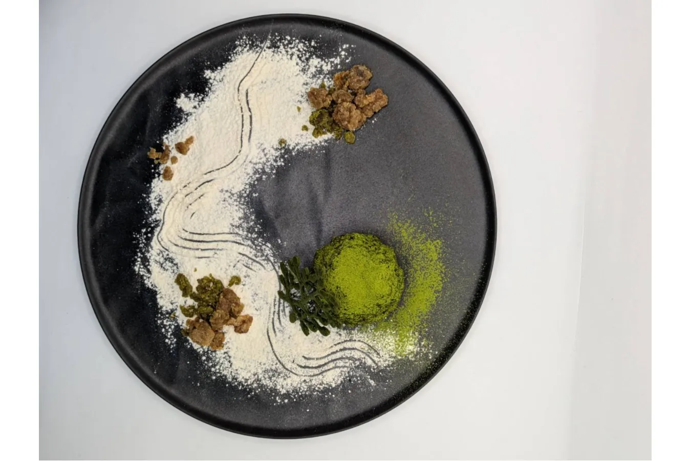 ▲「お茶の苔ガーデン（ケーキ）」