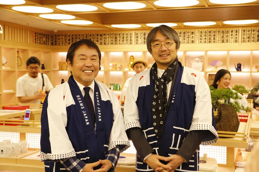 日本の魅力を世界へ、『BEAMS JAPAN』オープン！設楽社長＆小山薫堂氏に直撃インタビュー