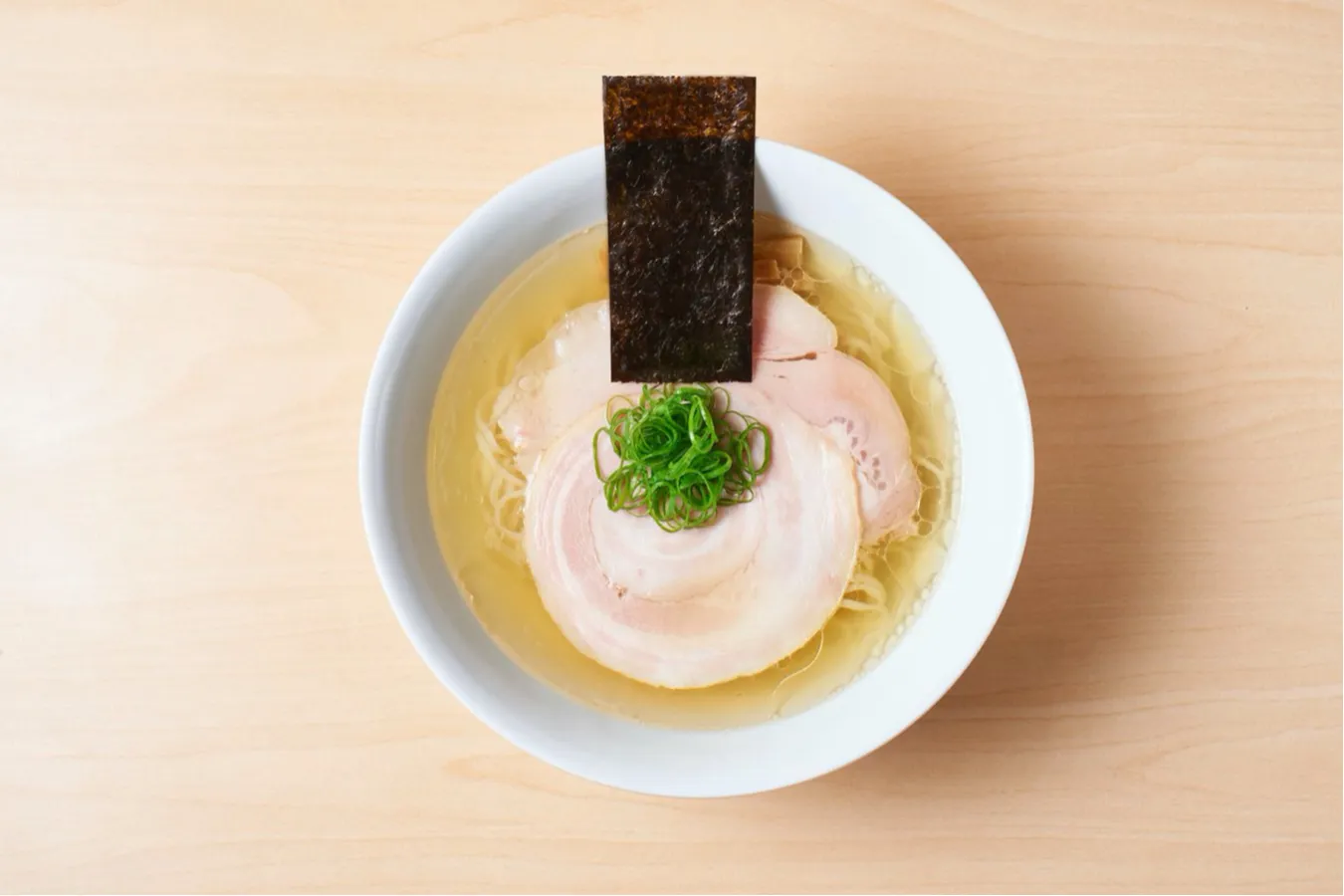 ▲「塩ラーメン」