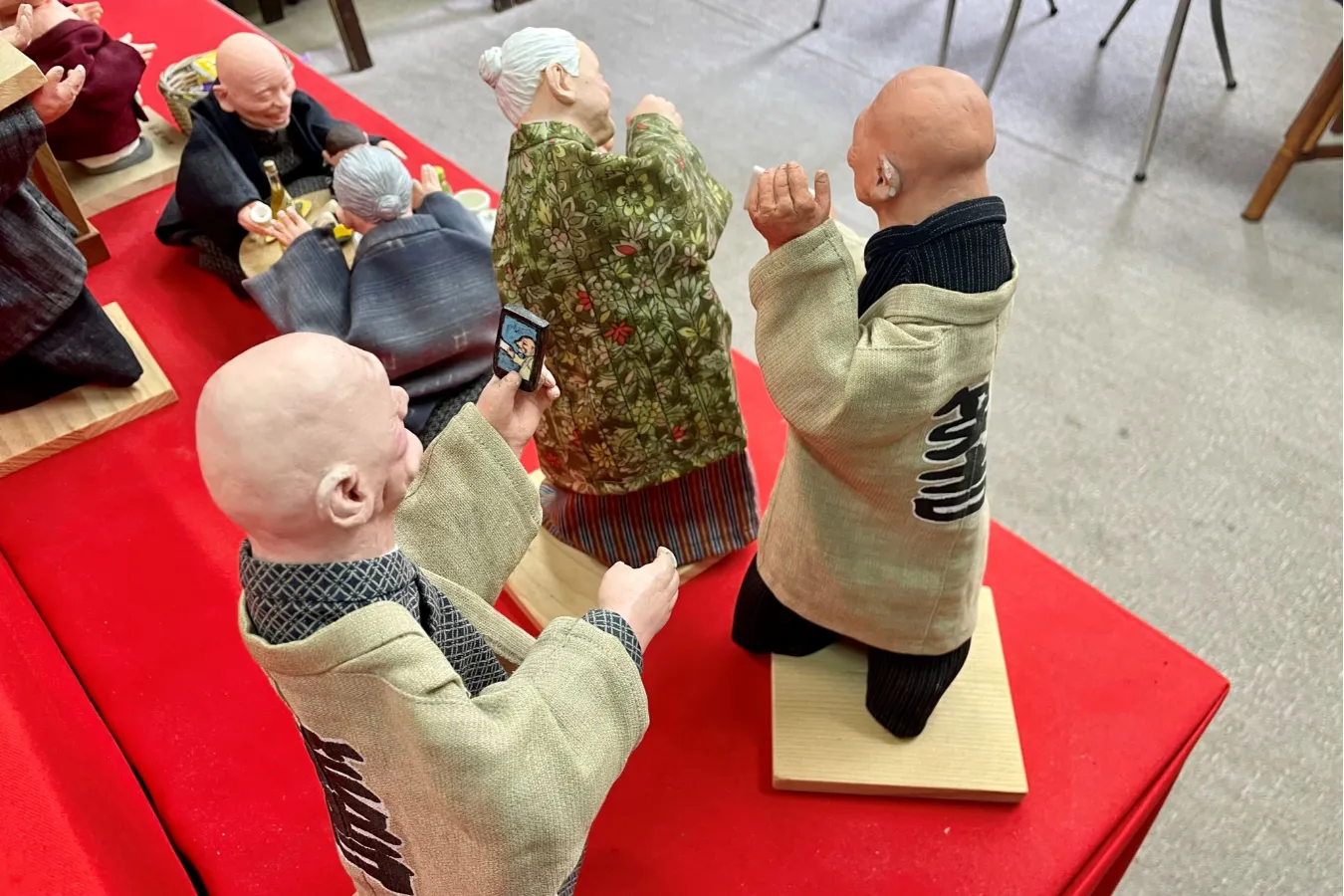 本人そっくり！有名人やリアルな高齢者がいっぱいの谷中「指人形笑吉」_466938