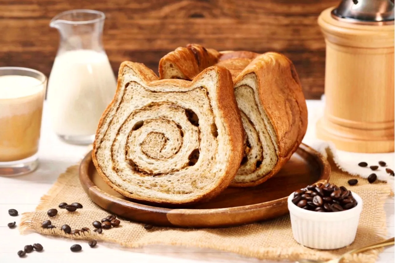 ▲「ねこねこ食パン コーヒー牛乳」