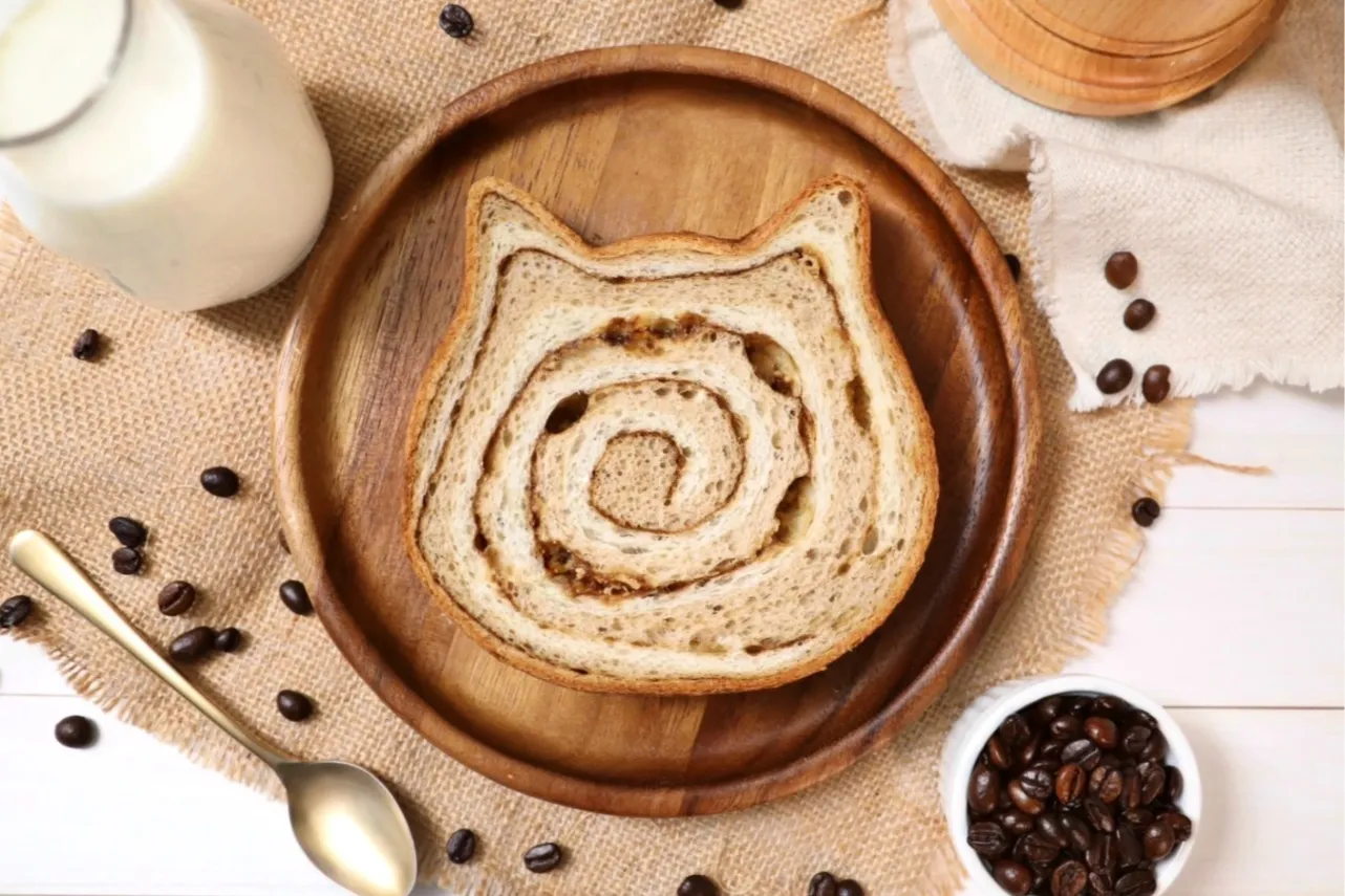 ▲「ねこねこ食パン コーヒー牛乳」