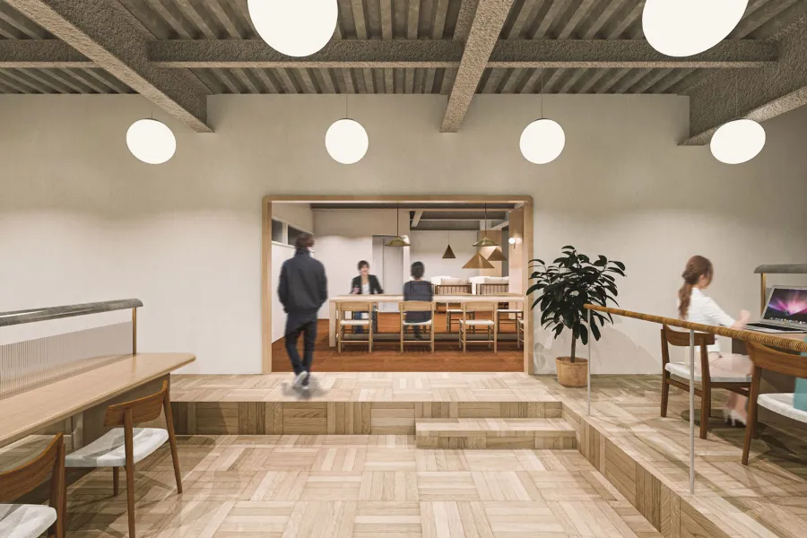 (tefu) lounge ３階ラウンジエリア（イメージ）