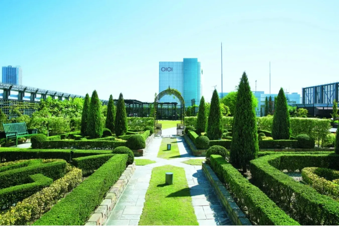 ▲「屋上庭園 Q-COURT」