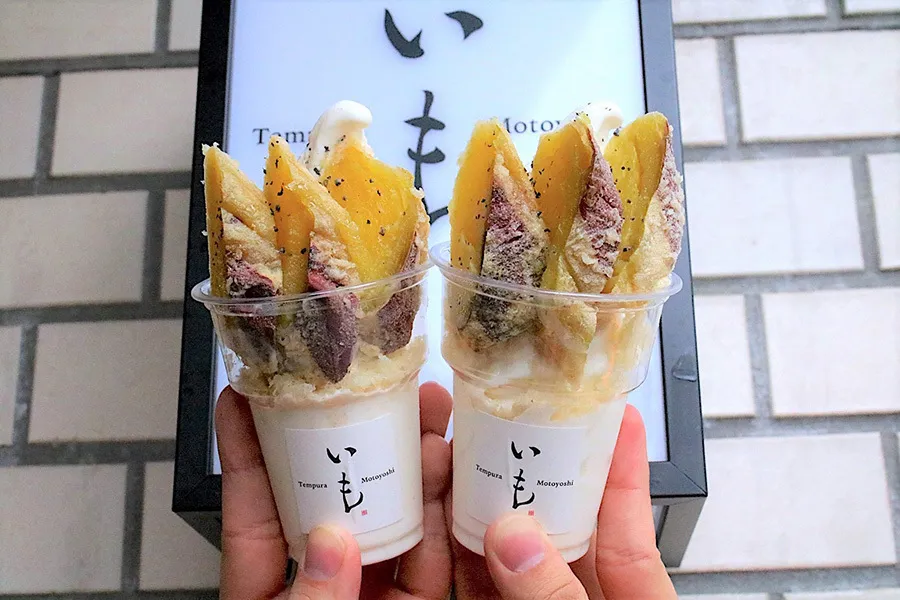 代官山デートで立ち寄りたい！新感覚「ソフトクリーム×天ぷら」スイーツレポ