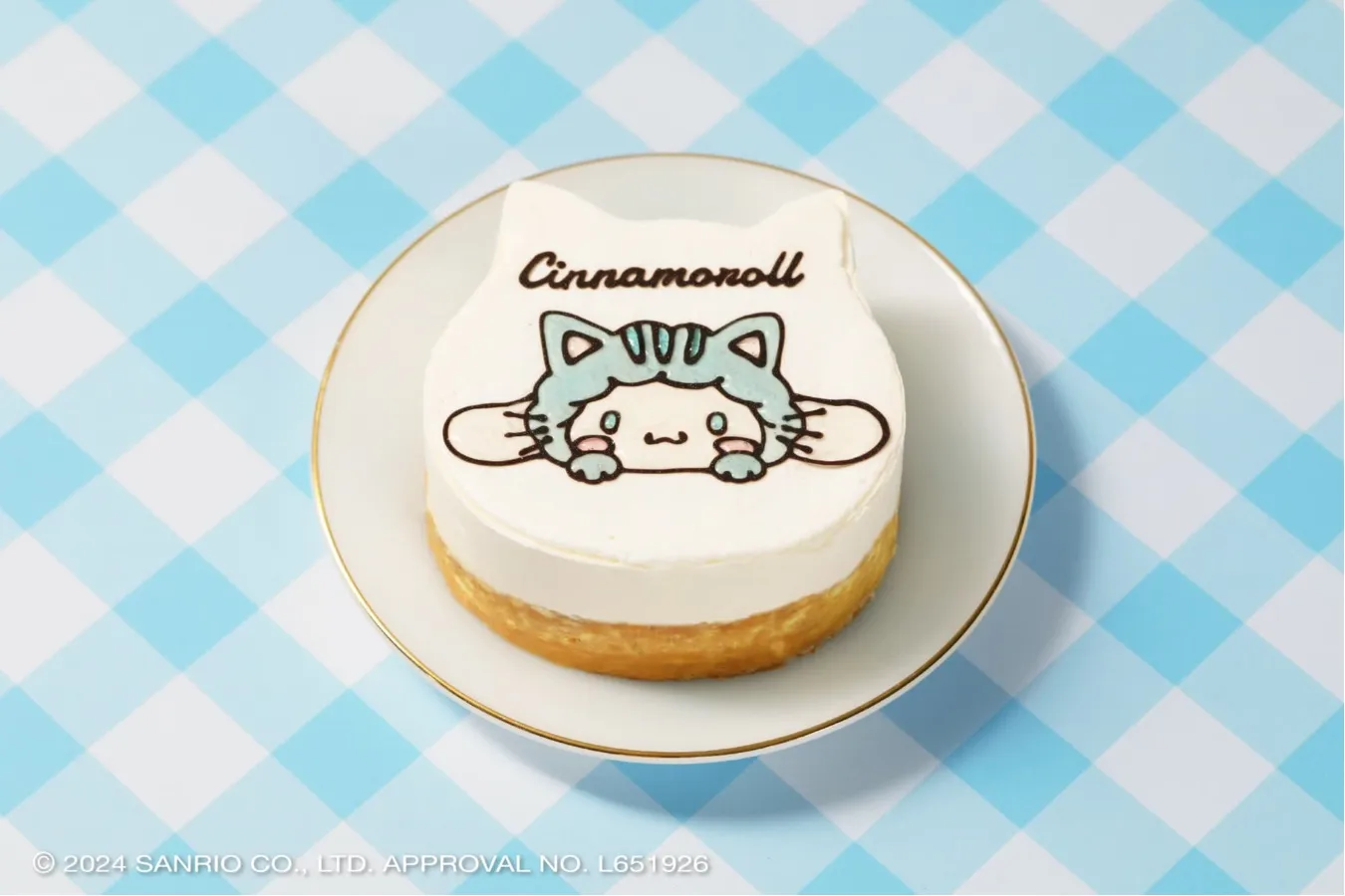 ねこねこ】サンリオキャラクターの“ねこ型”チーズケーキが登場