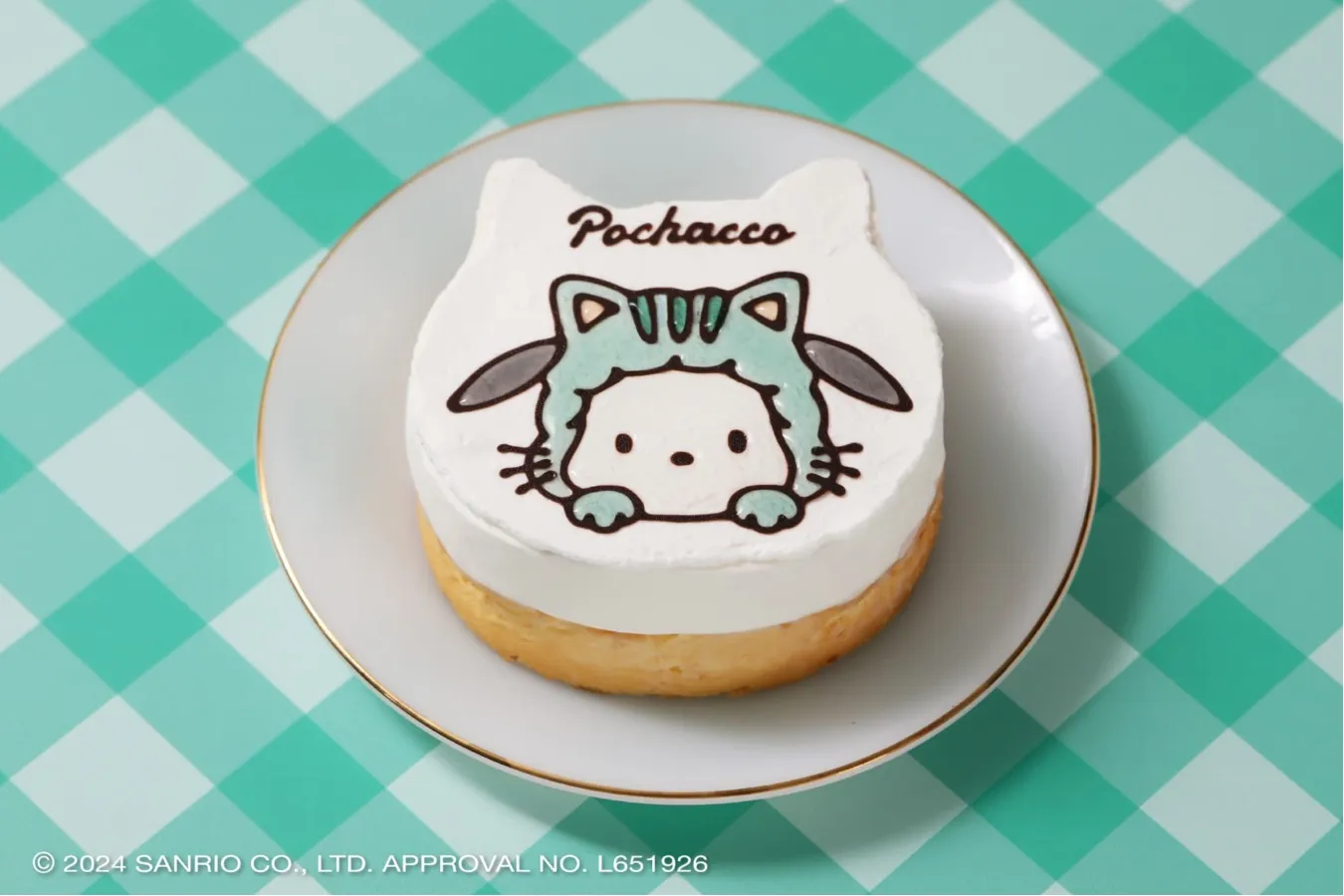 ▲ポチャッコ © 2024 SANRIO CO., LTD. APPROVAL NO. L651926