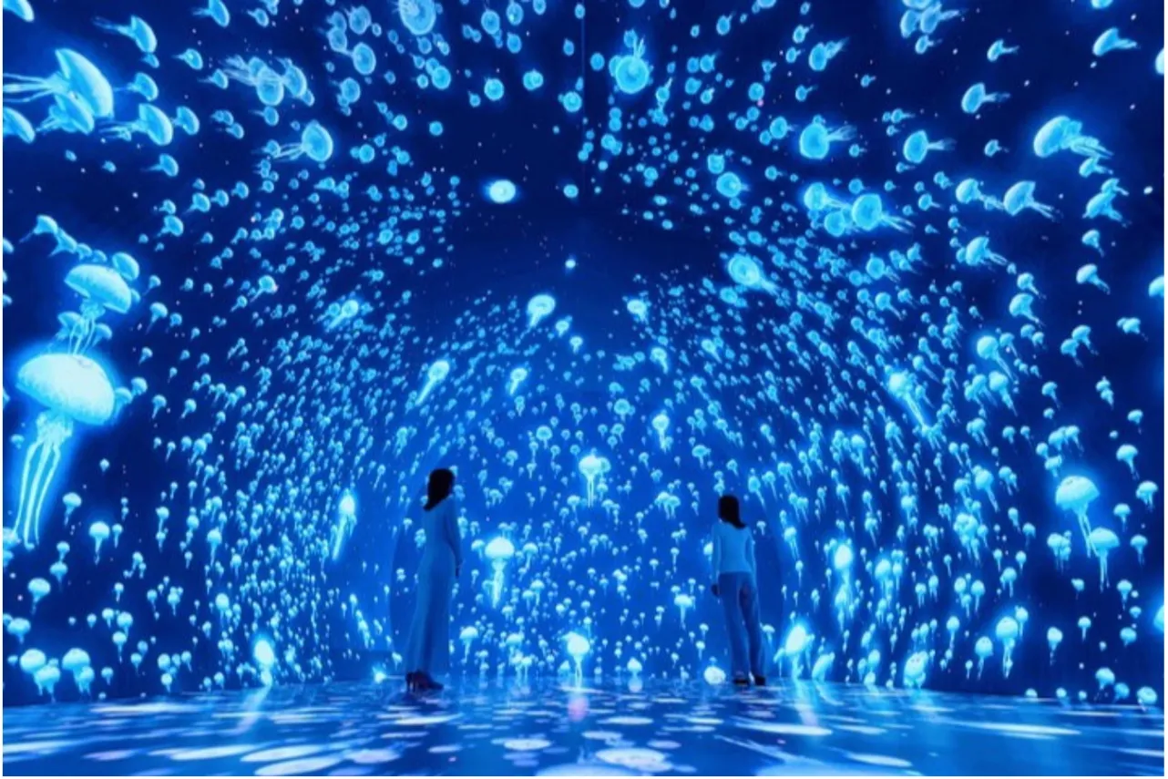 ▲幻想的な海の世界を満喫できる