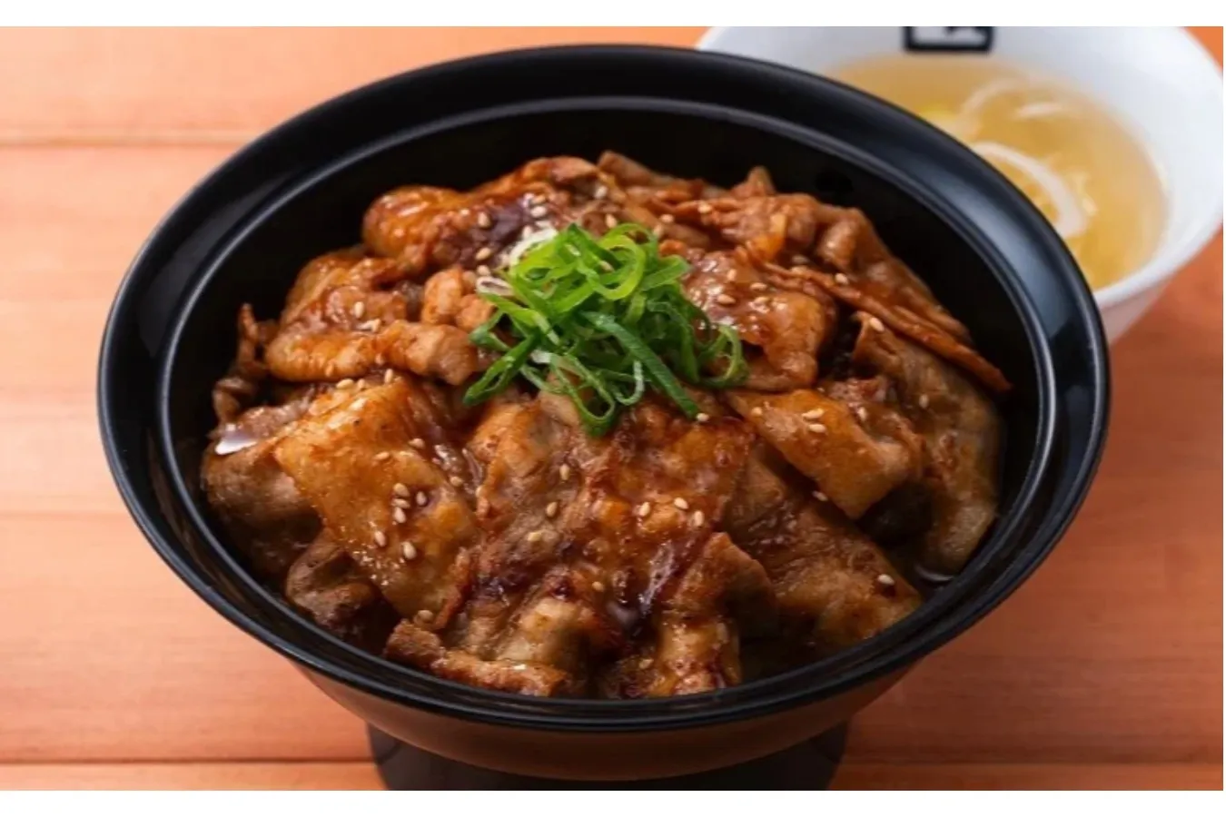 ▲「豚カルビ丼」
