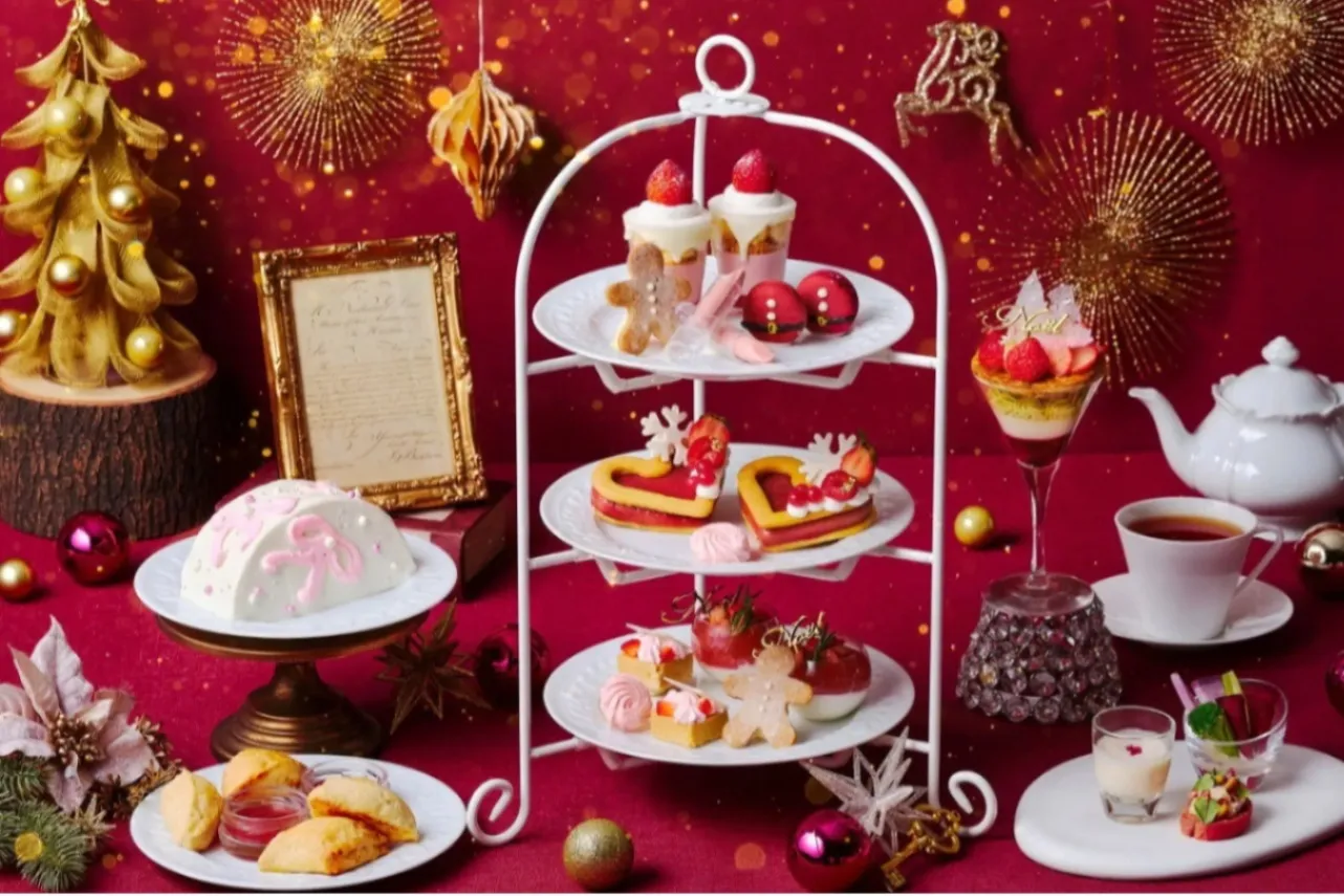▲「クリスマスギフトアフタヌーンティー」