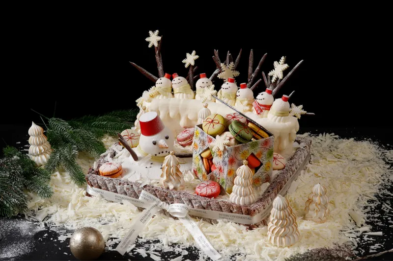 “森のクリスマス”着想の25年クリスマスケーキが登場！「ホテル インターコンチネンタル 東京ベイ」で