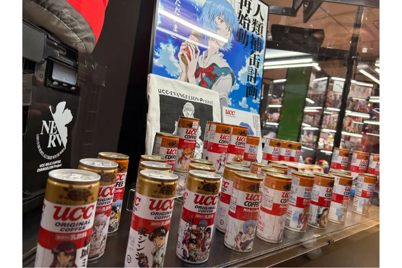 ▲キャラクターがプリントされた飲料の発売は、当時初の試みだったそう。