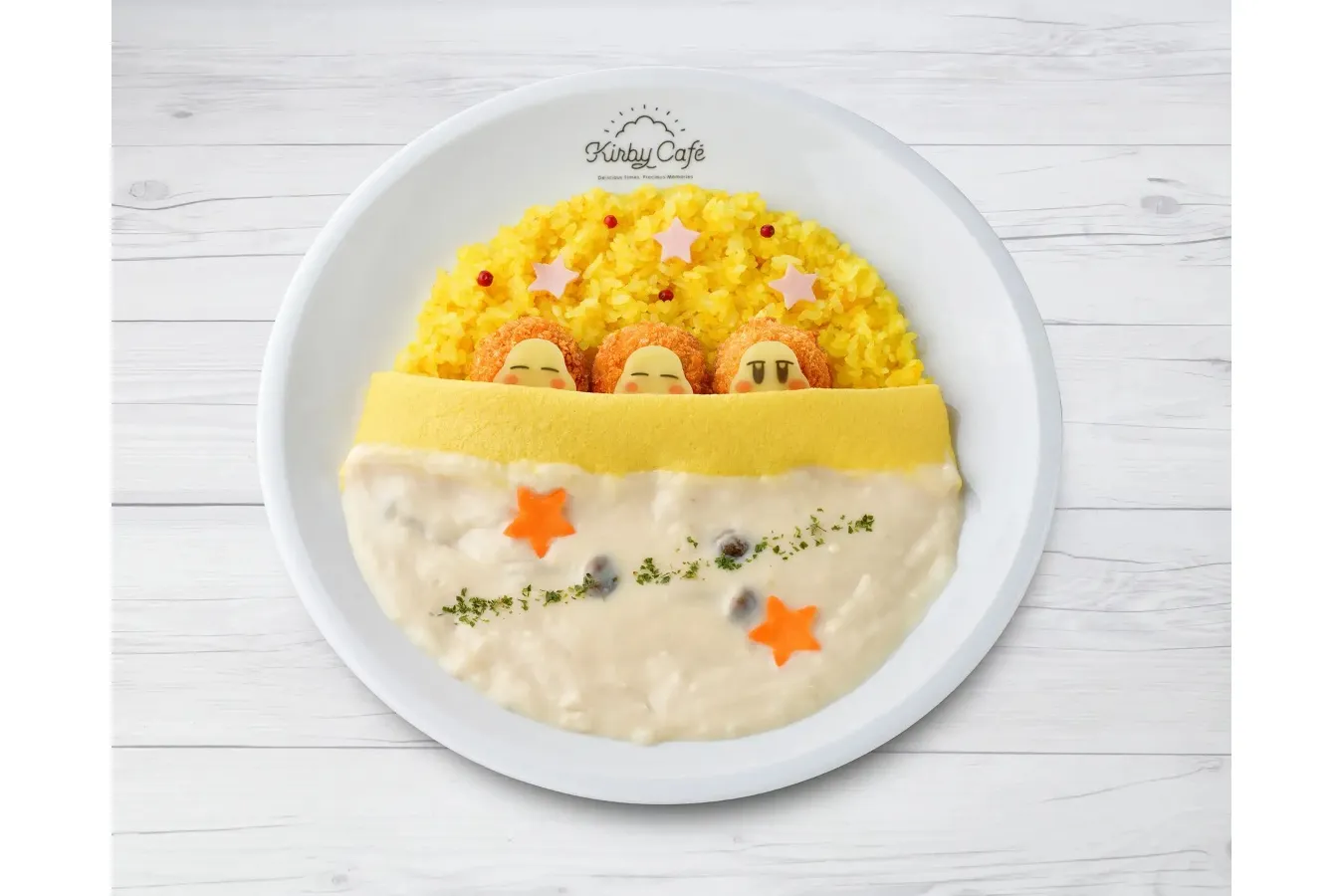 ▲「ワドワドワドルディの夢みるホワイトシチュー」© Nintendo / HAL Laboratory, Inc.