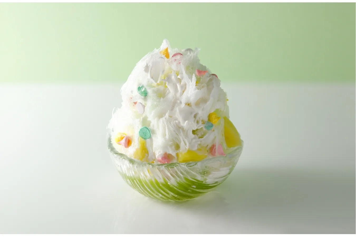 ▲「マスクメロンかき氷」