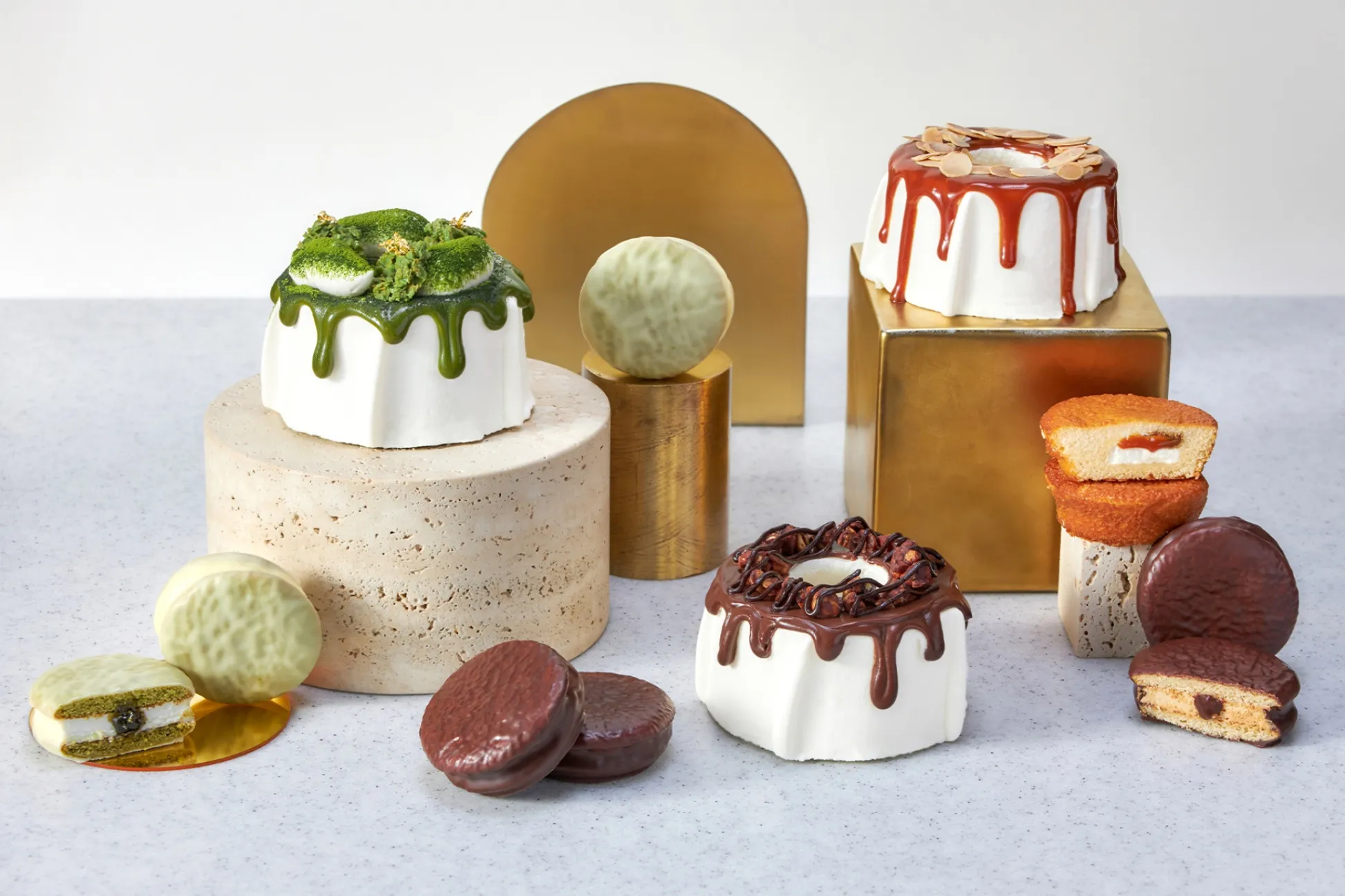 【マーサービス】ロッテ「チョコパイ」とのコラボシフォンケーキを期間限定で発売！