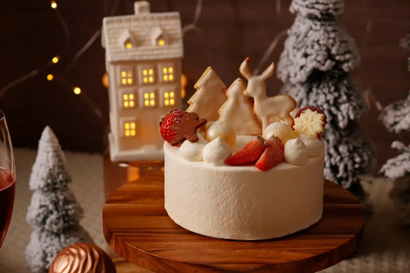 ▲「クリスマス苺ショートケーキ」