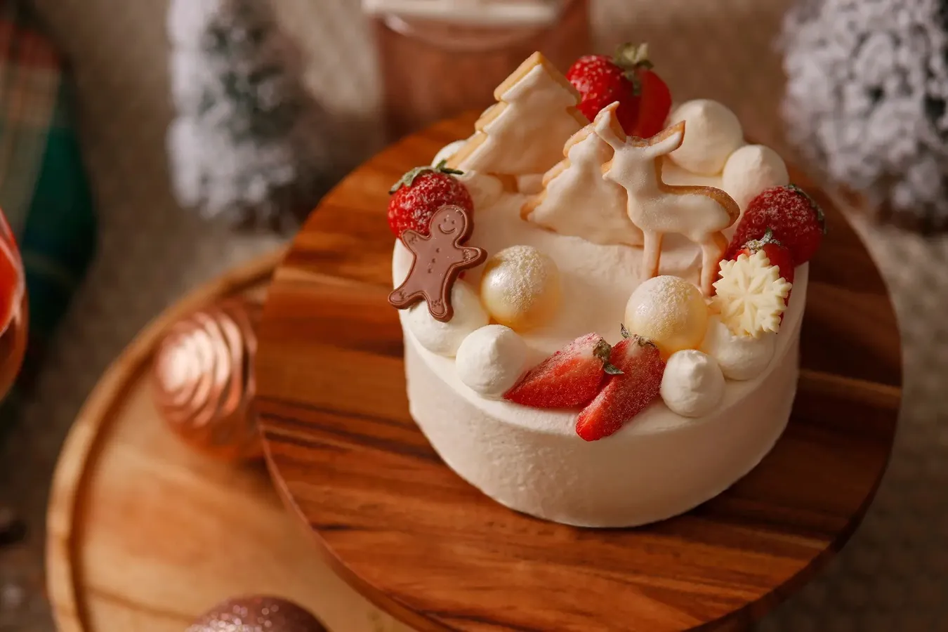 ▲「クリスマス苺ショートケーキ」