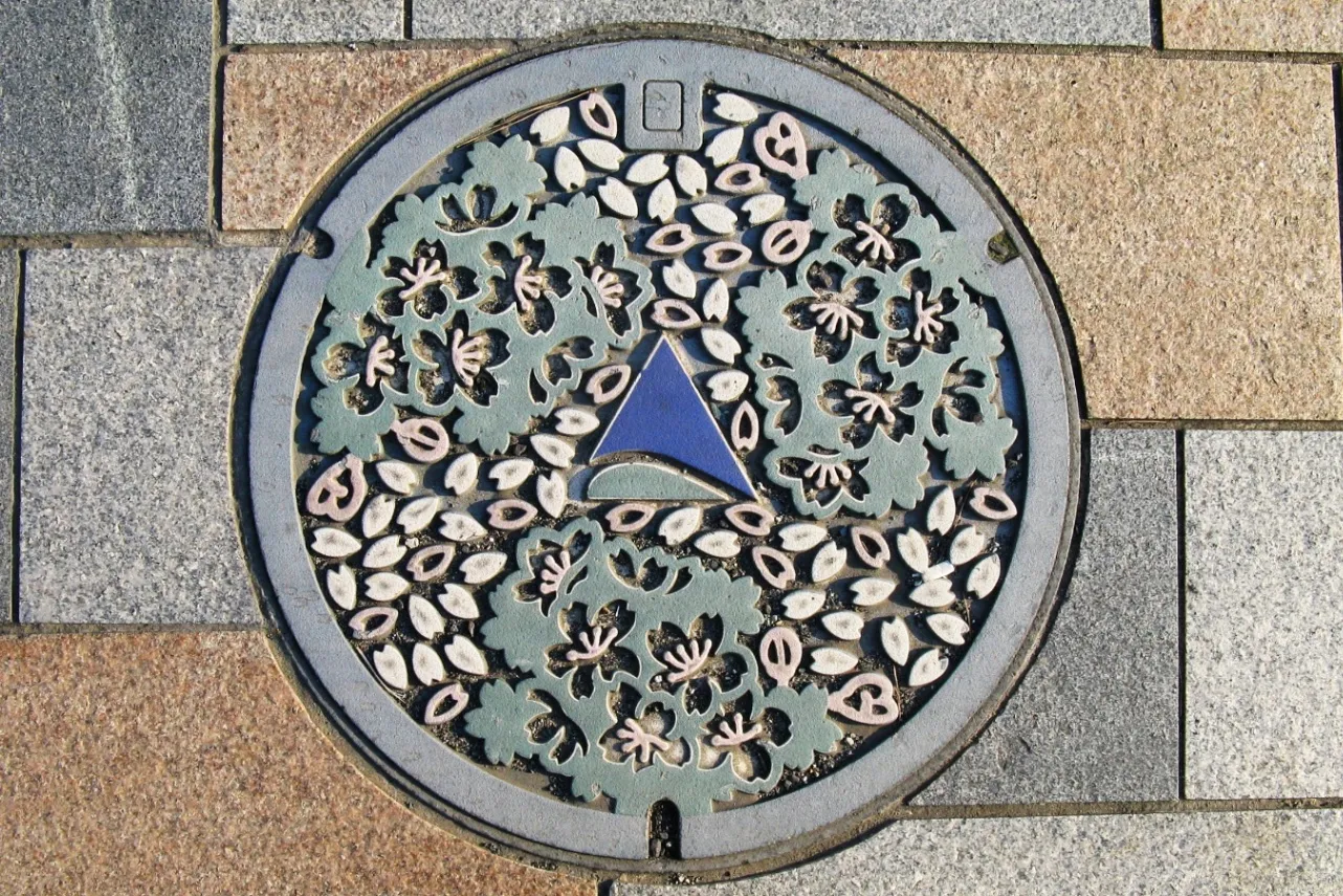 東京・竹ノ塚でカラフルなマンホール巡り！_1244242