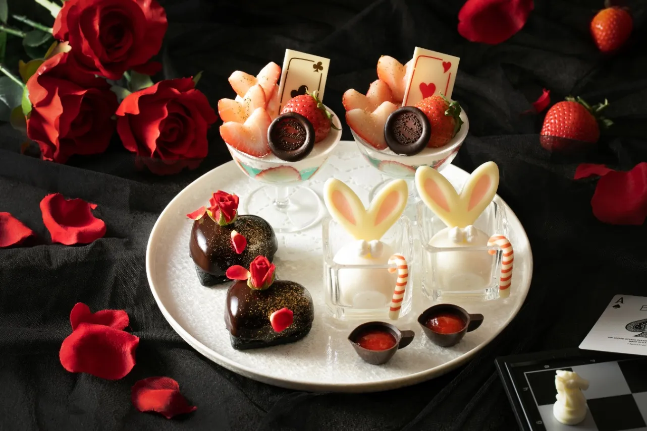 ▲「Strawberry Afternoon Tea Set ～Have a nice tea time～ 上段 イメージ」