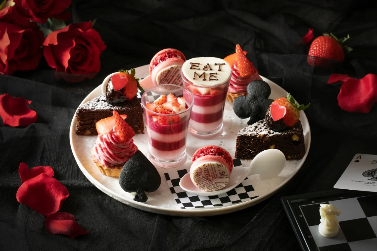 ▲「Strawberry Afternoon Tea Set ～Have a nice tea time～ 中段 イメージ」