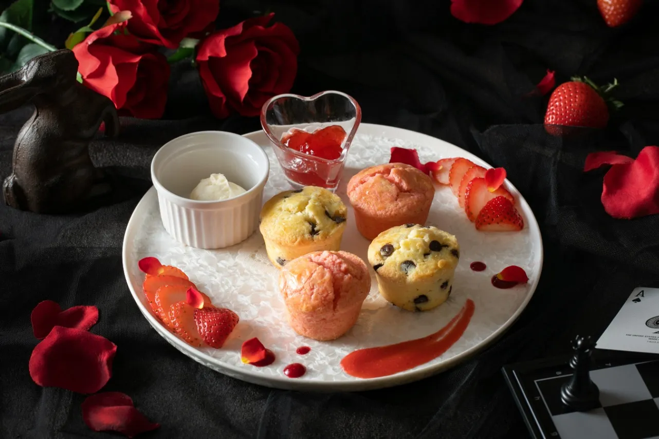 ▲「Strawberry Afternoon Tea Set ～Have a nice tea time～ 下段 イメージ」