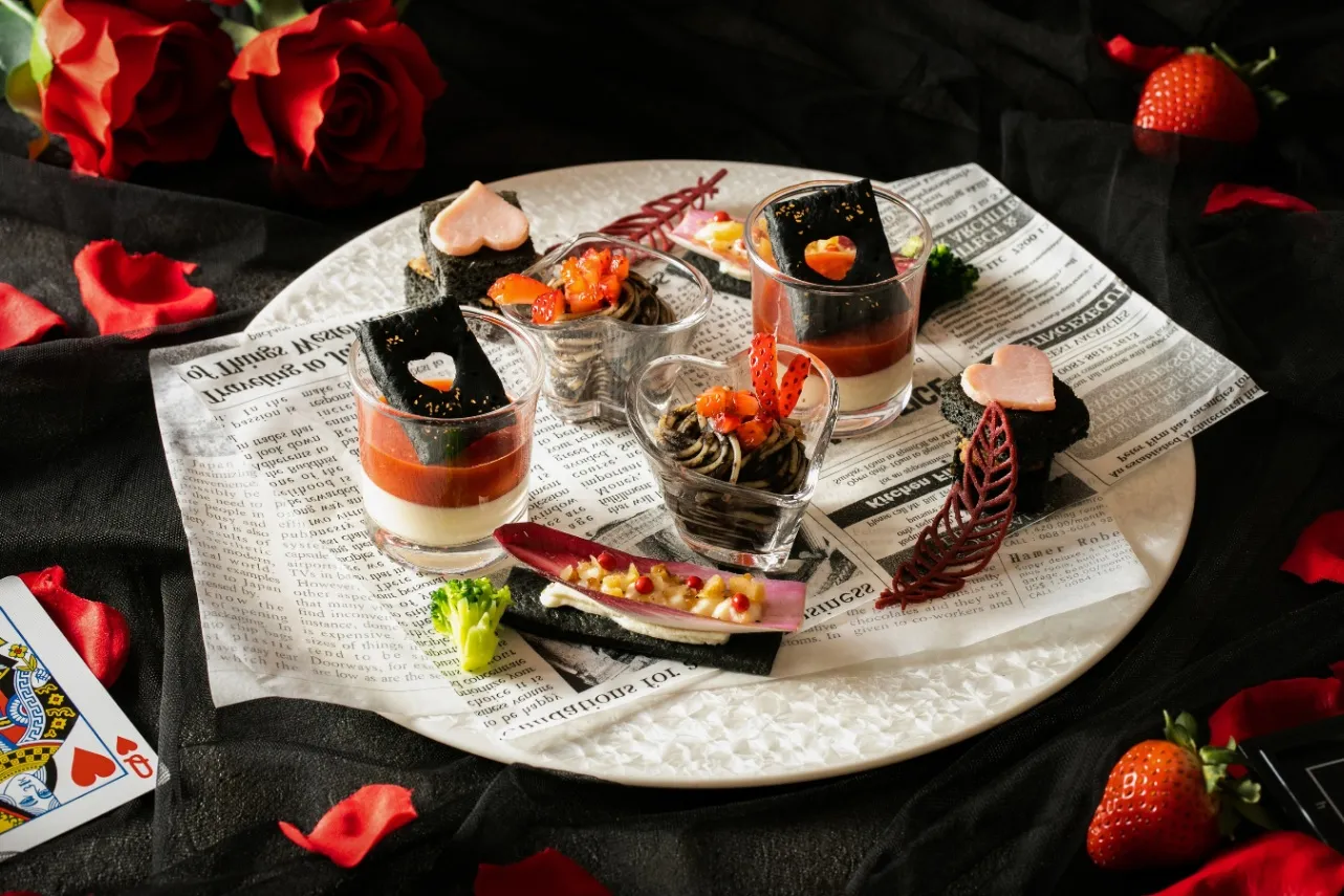 ▲「Strawberry Afternoon Tea Set ～Have a nice tea time～ セイボリー イメージ」