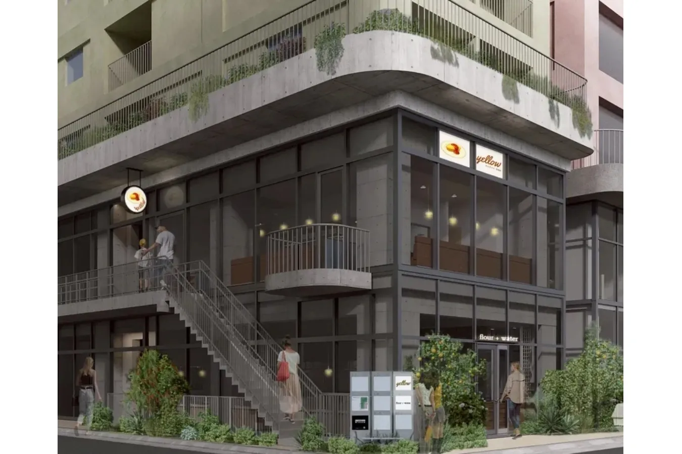 ▲店舗外観イメージ