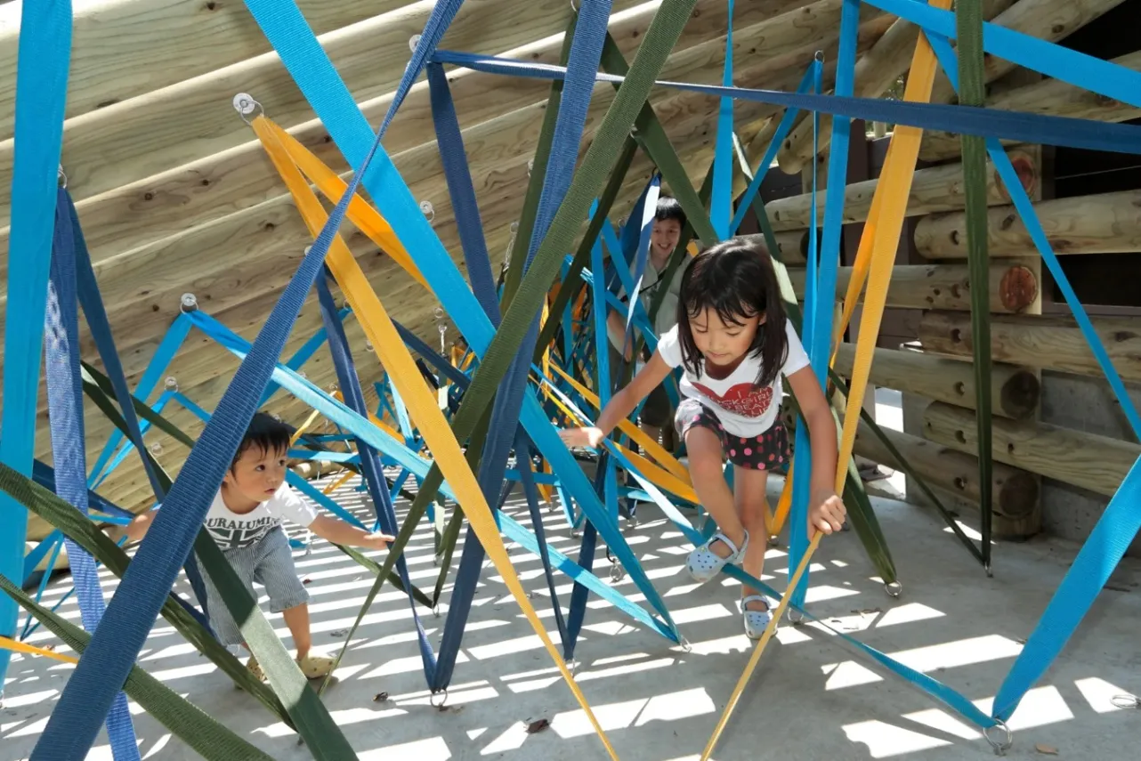 ▲ピカソのタマゴ「ストリングデン」