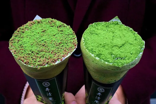 話題の抹茶クレープ専門店「寿清庵」レポ