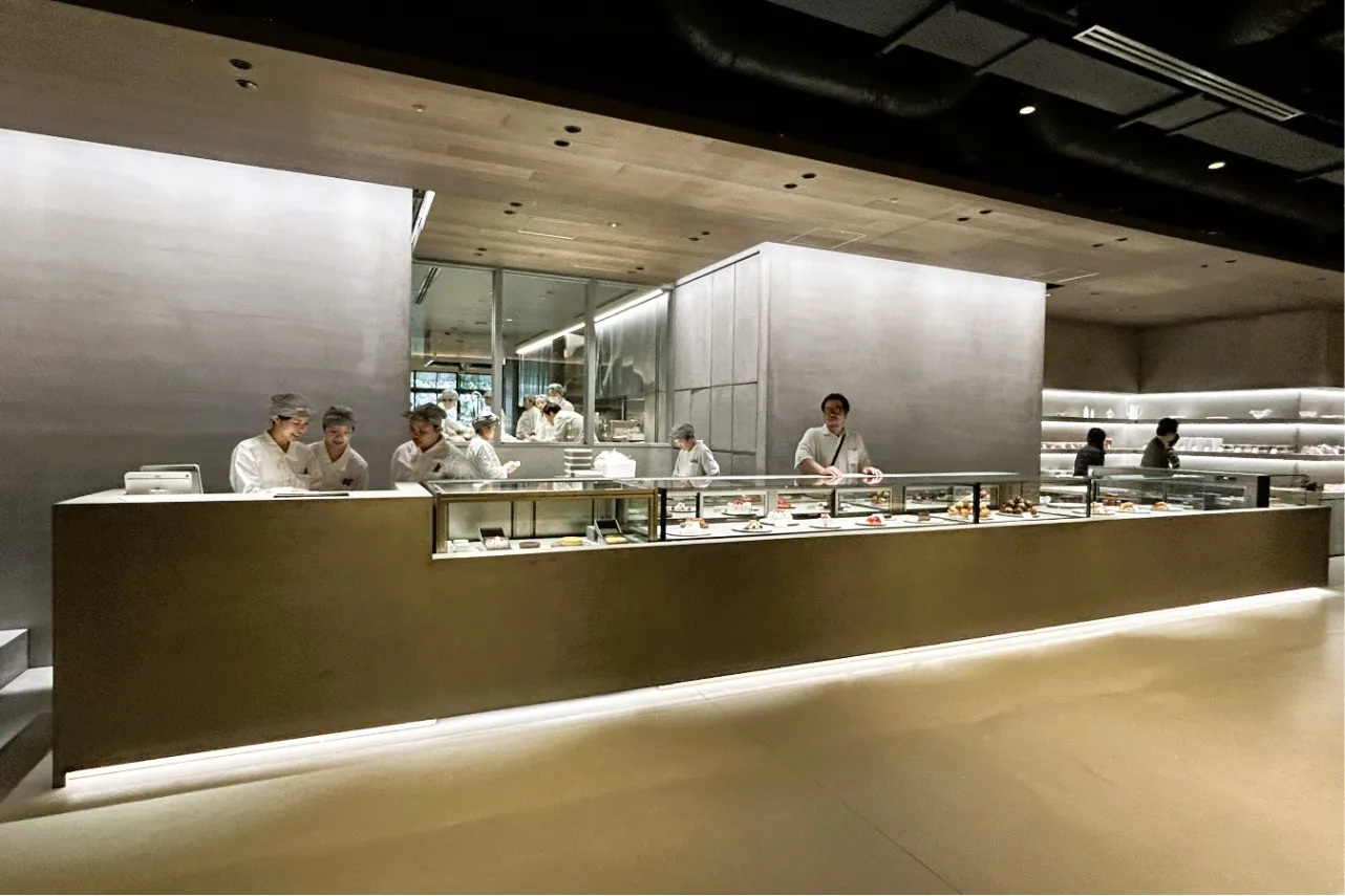 ▲「PÂTISSERIE ASAKO IWAYANAGI」（撮影：レッツエンジョイ東京編集部）