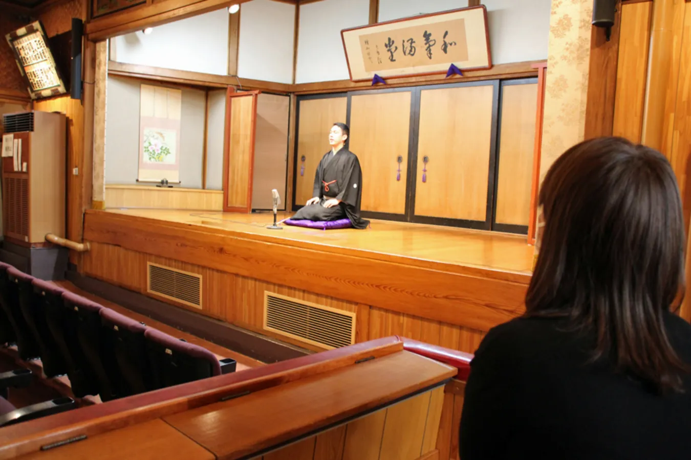 ▲上手（向かって右側）の桟敷席からの眺め